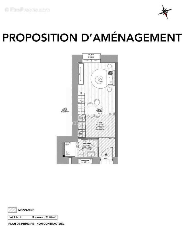 Appartement 31 m² à Lyon-2e  - photo 2