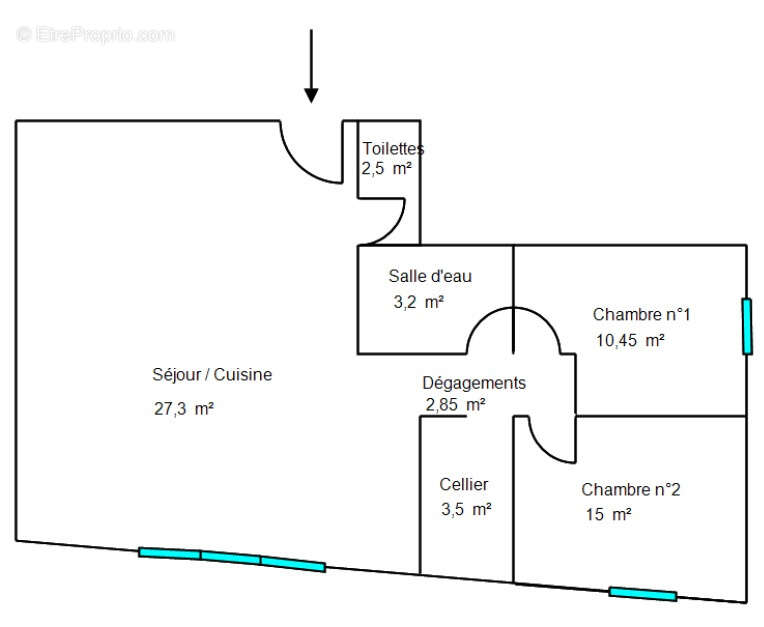 Appartement à NARBONNE