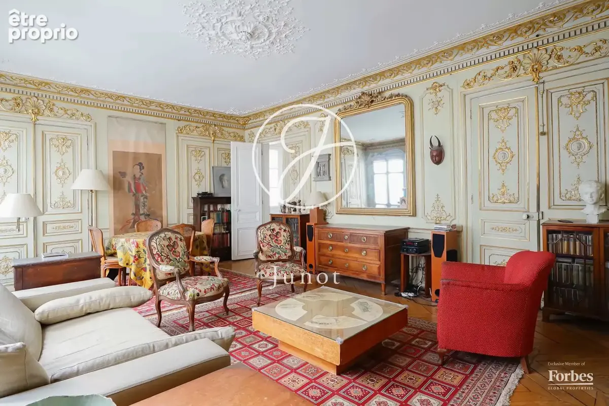 Paris 7e - CARRÉ DES ANTIQUAIRES - Appartement - 3 pièces - 88,91m² Carrez - 89,33m² au sol - 2 chambres - photo 5