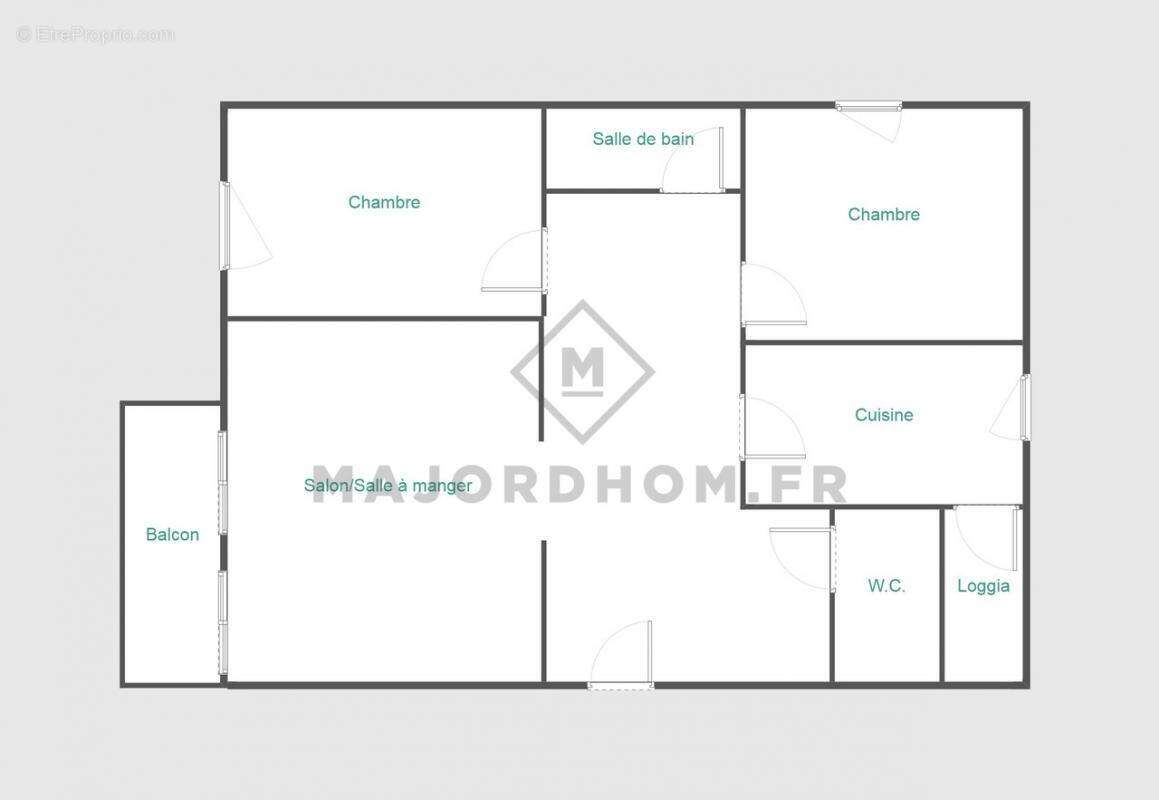 Appartement à MARSEILLE-7E