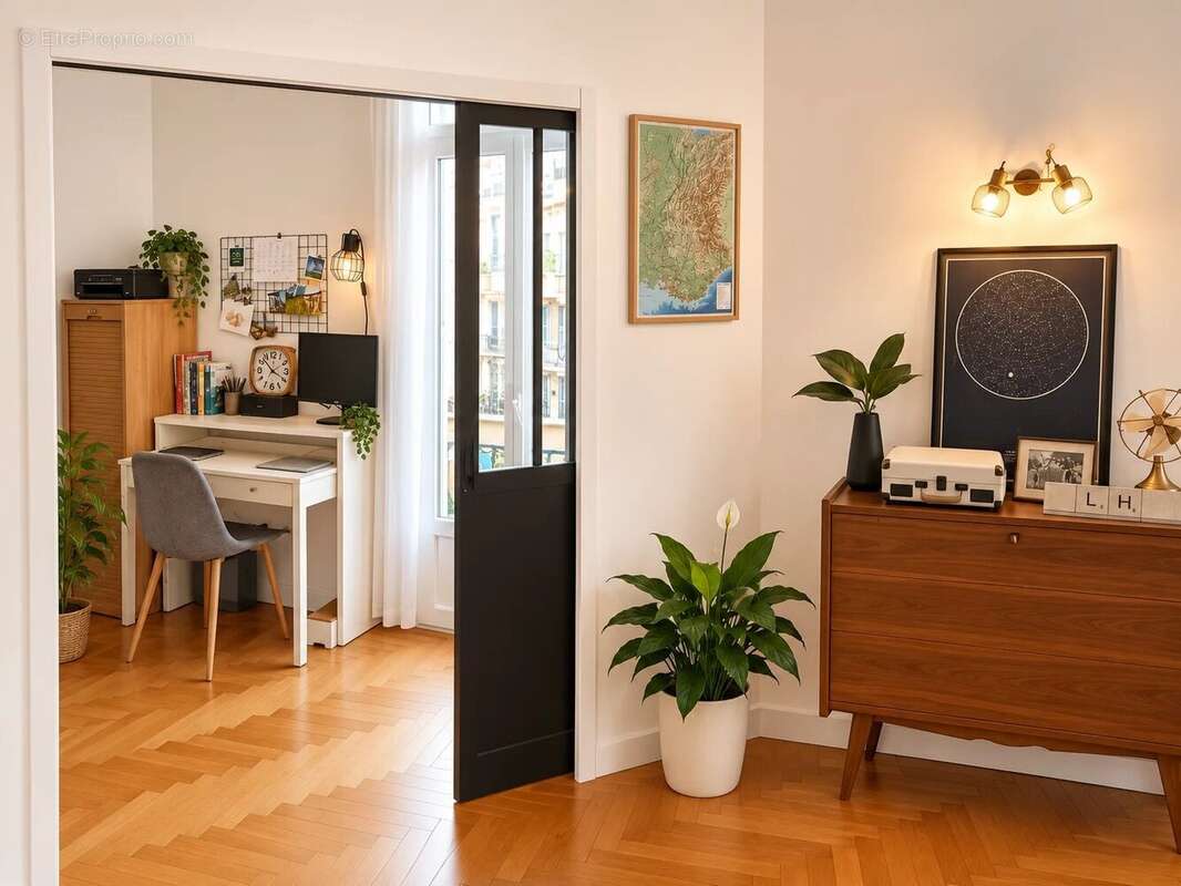 Nice-liberation 3 pièces dernier etage - photo 7