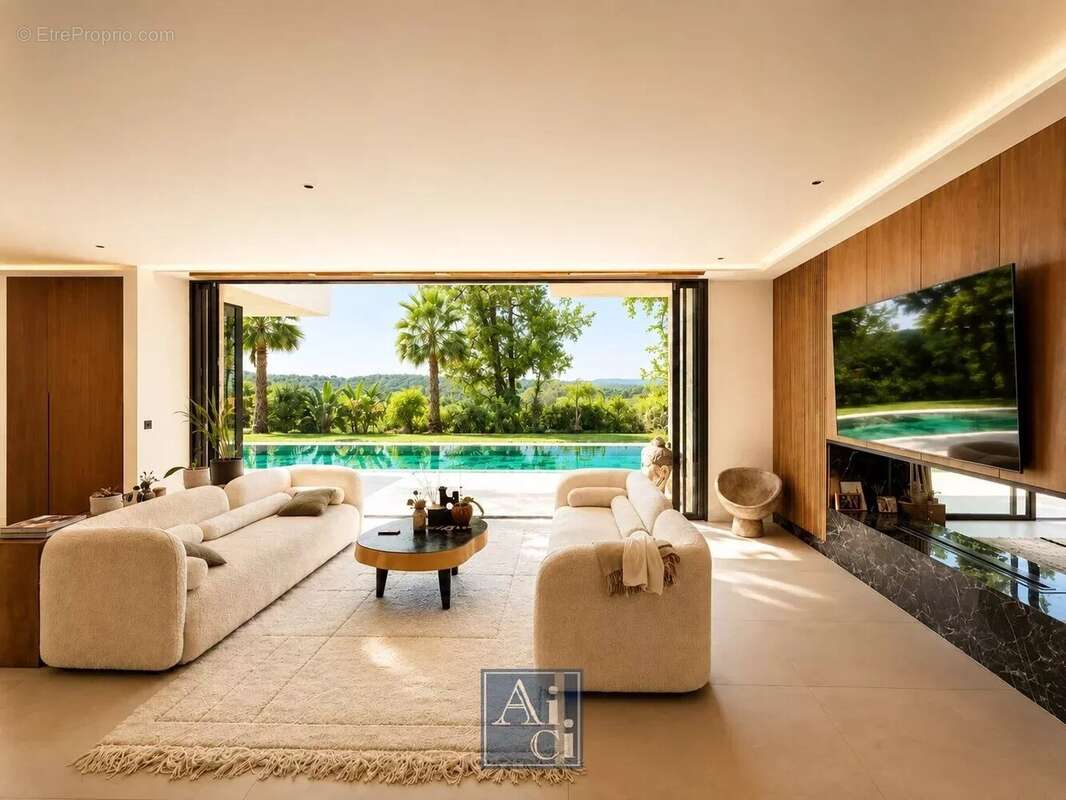 Opio proche valbonne – domaine privé – villa contemporaine neuve - photo 9