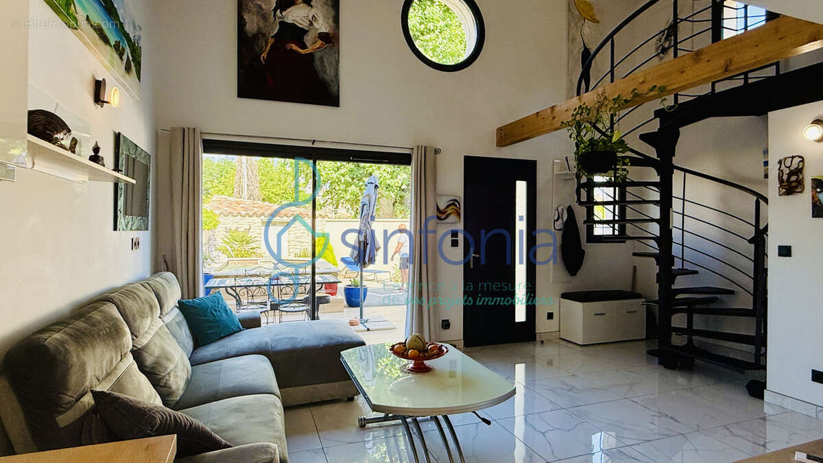 Courthézon : Viager occupé sans rente, maison récente de 2021 - photo 8