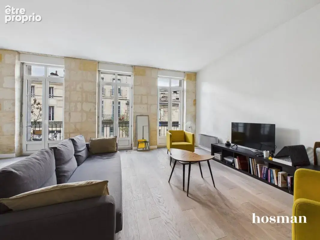 Appartement traversant de 3 pièces avec balcon, Proche Gare, Bordeaux - photo 3