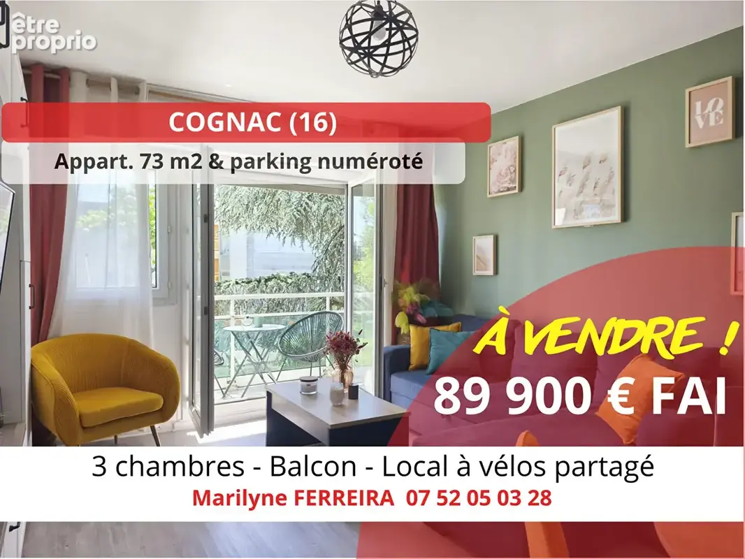 Appartement à COGNAC
