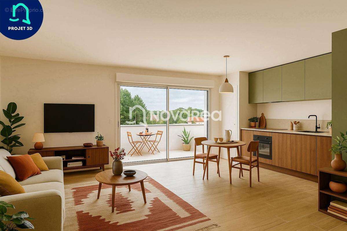 Appartement 3 pièces - photo 2