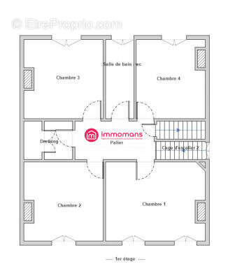 Maison 161 m² à Neuville-Sur-Sarthe  - photo 7