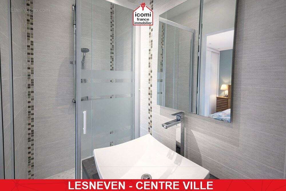 Finistere - lesneven (29260) - a vendre - maison t5 avec extension recente - 700m² de terrain - piscine - garage - dpe b - non m - photo 9
