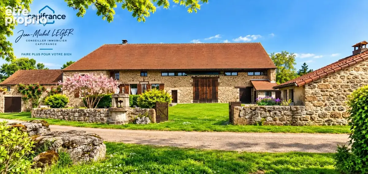  Lieu rare : maison de caractère en pierre proche du Lac du Rousset 71 – potentiel gîte - photo 2