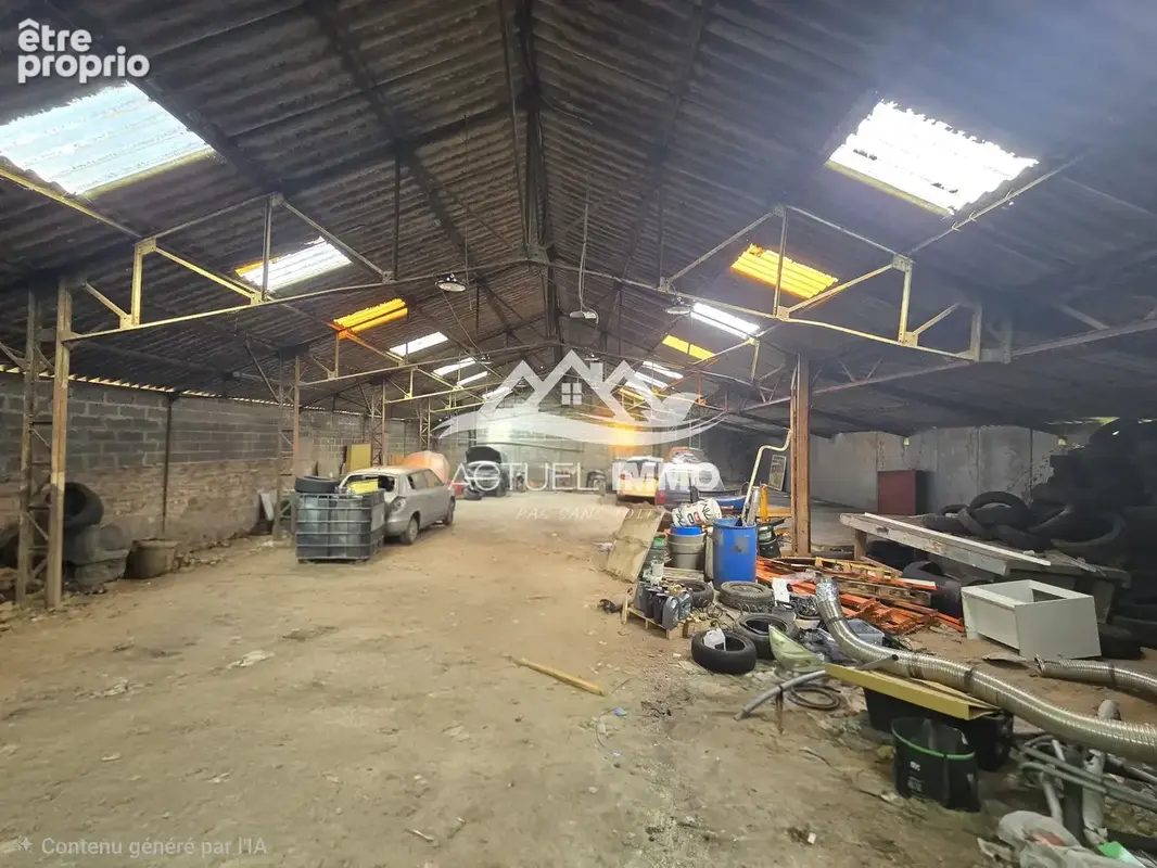 parcelle de 2000 m2 avec immeuble type entrepôt bruay la buissière - photo 5