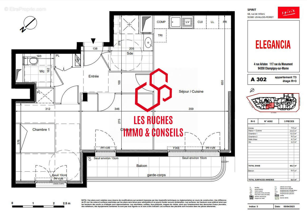 Appartement à CHAMPIGNY-SUR-MARNE
