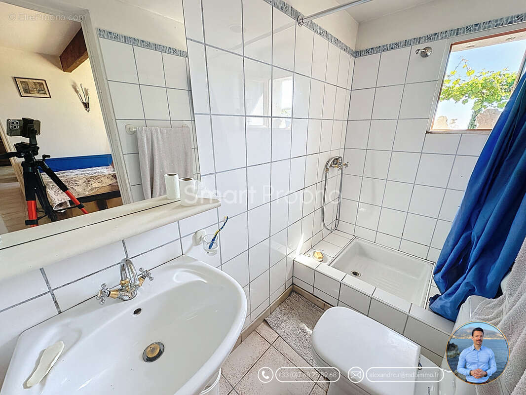 Domaine paradisiaque unique 5 hectars  au calme exceptionnel  - maison autonome 4p - vue dégagée mer - photo 10