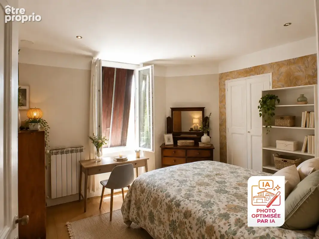 Romans-sur-Isère   Maison de ville 128 m2 - Bureau indépendant, 3 chambres, cour, garage et proximité gare - photo 14