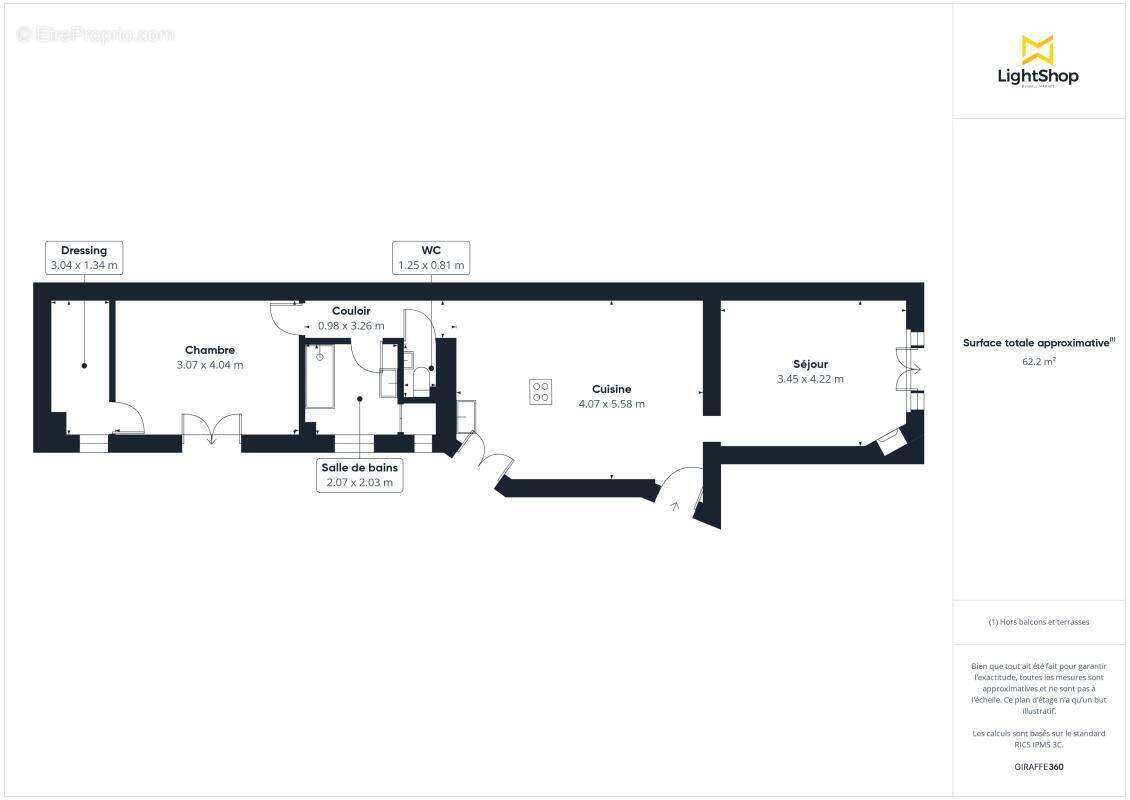 Appartement à CLICHY