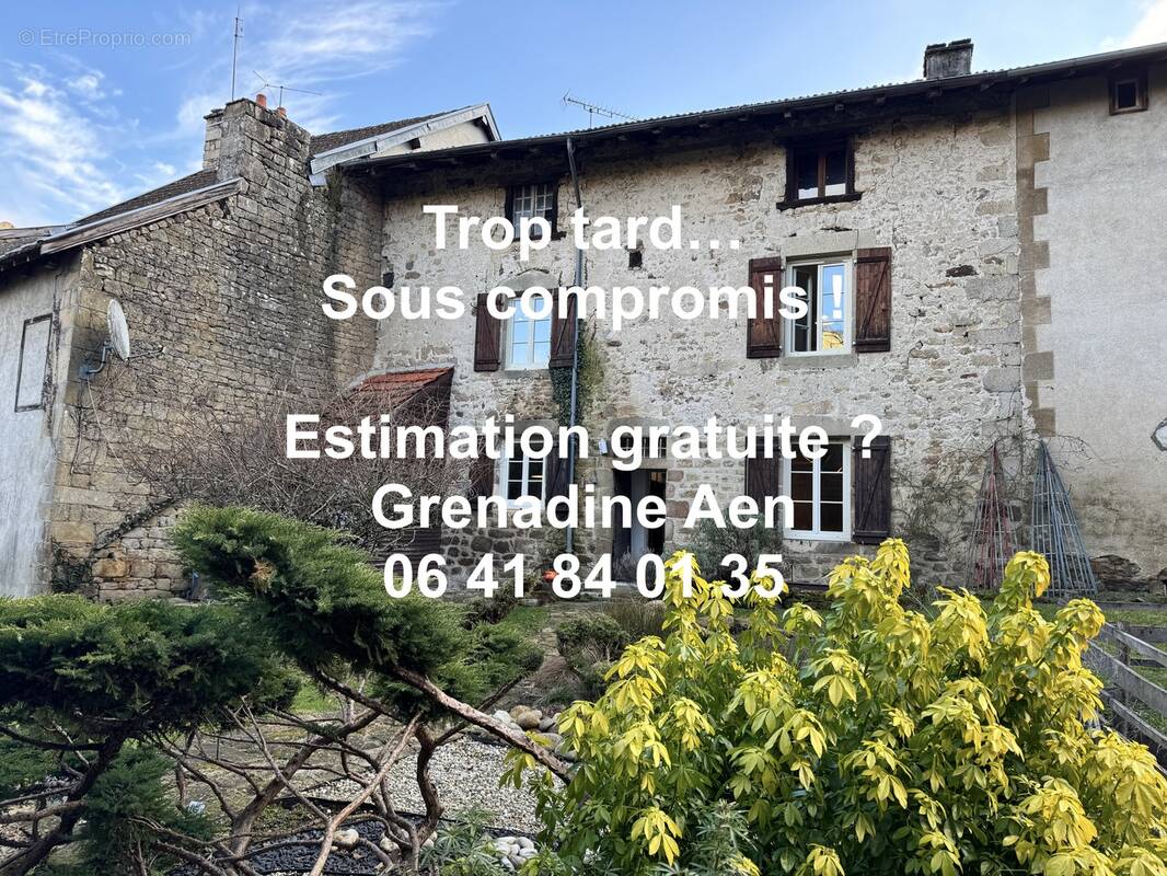 Maison à EYMOUTIERS