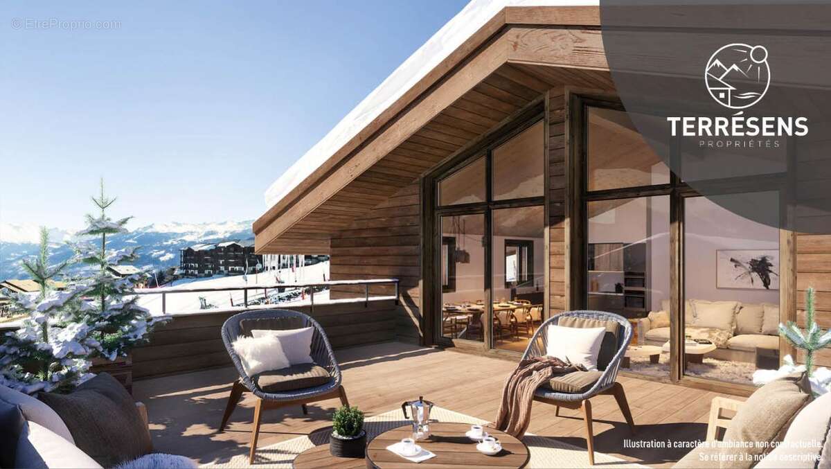 Appartement t2 cabine - résidence le coeur des cimes à la plagne montalbert - photo 6
