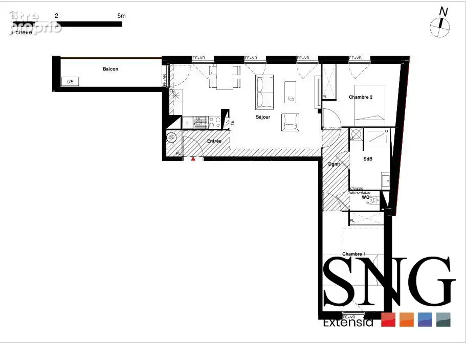 Appartement à LABARTHE-SUR-LEZE