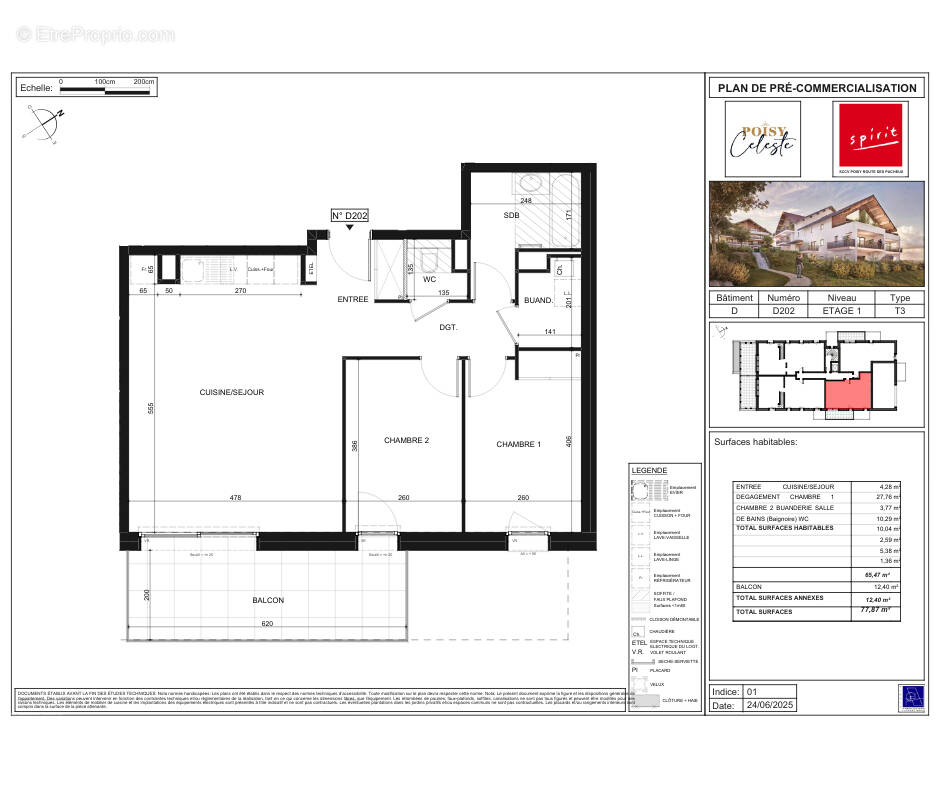 Appartement à POISY