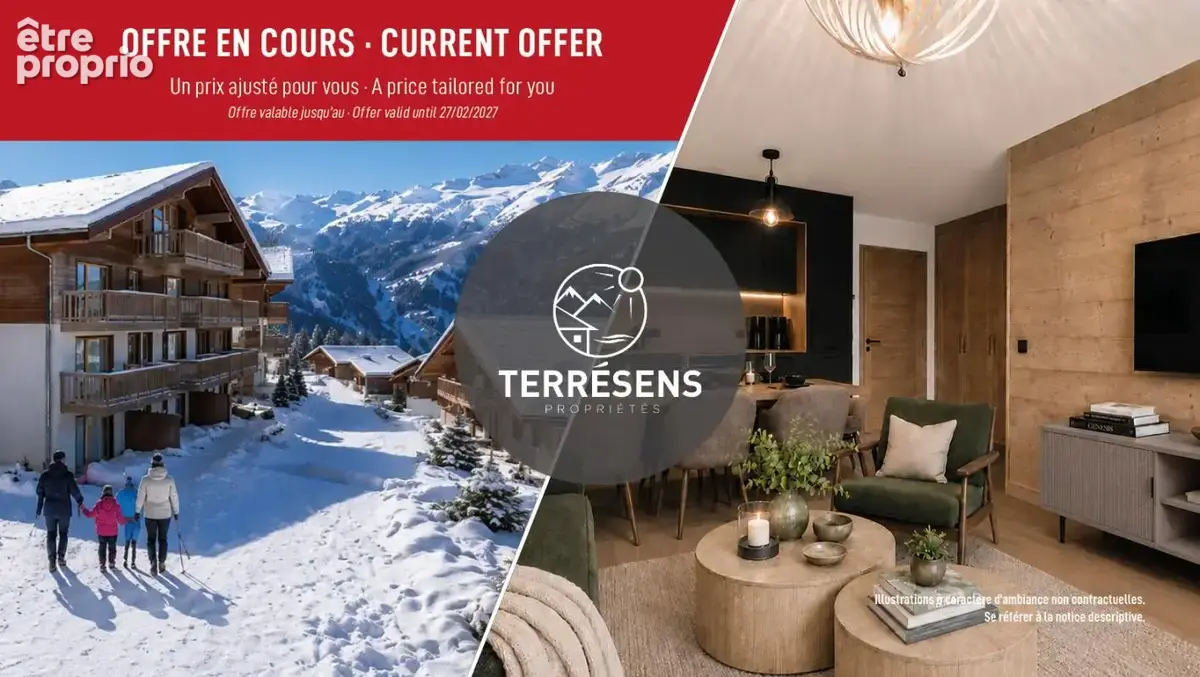 Appartement t4 - résidence le morok aux carroz d'arâches - photo 1