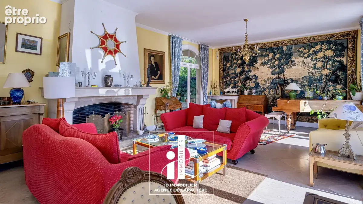 Samois sur seine – propriété de charme 238m² – vue seine - photo 8