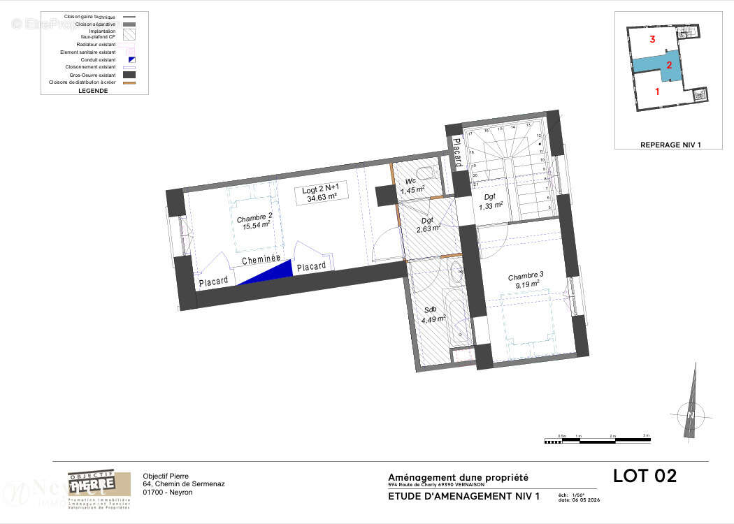 Appartement à VERNAISON