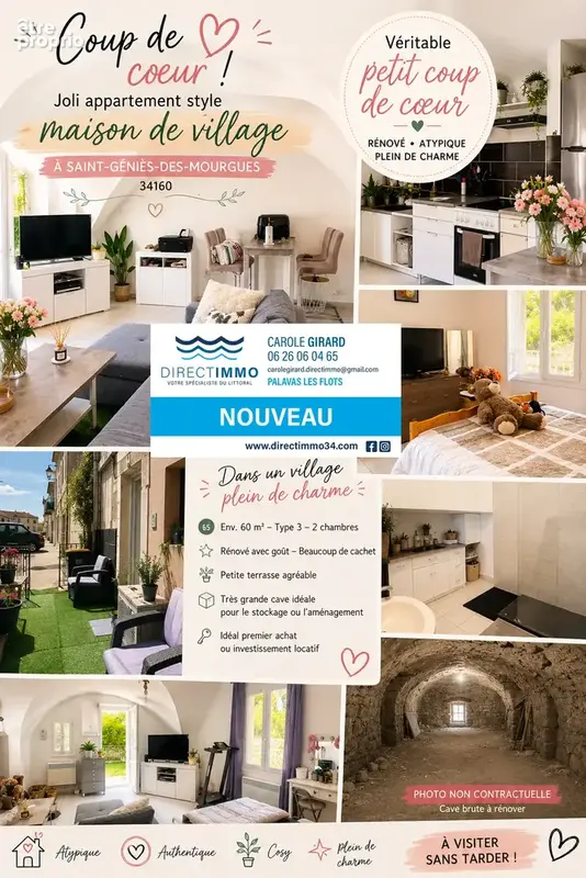 Appartement à SAINT-GENIES-DES-MOURGUES