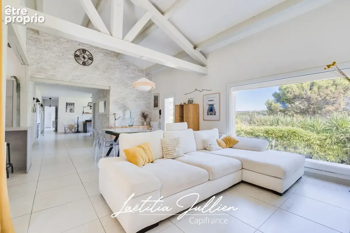 La Penne-sur-Huveaune – Maison T5 de plain-pied 155 m² – Piscine – Vue dégagée – Sans vis-à-vis - photo 9