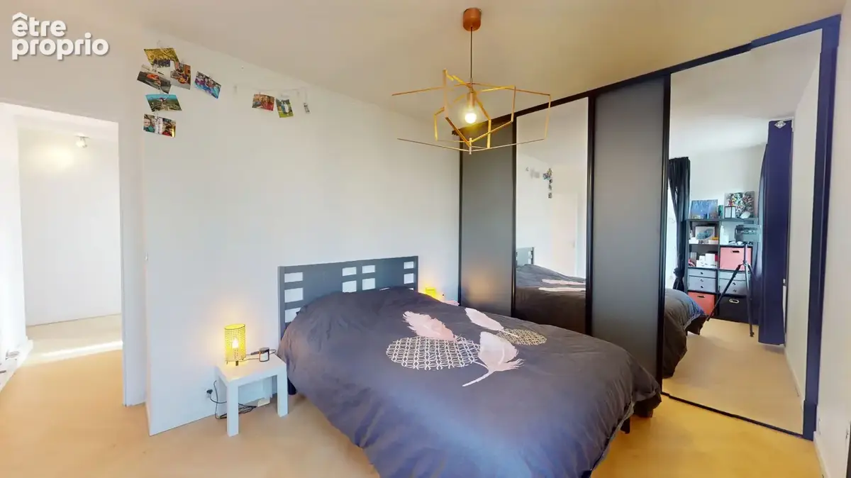 Appartement 4 pièces 80m2 avec terrasse au DERNIER ETAGE - Grenoble Gare / Europole - photo 3