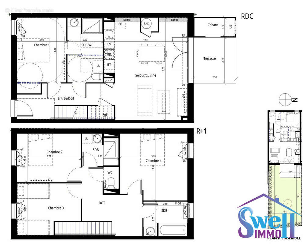 Appartement à MESSANGES