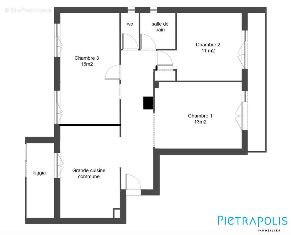 Appartement 74 m² à Annemasse  - photo 7