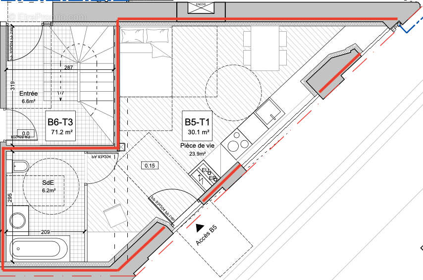 Appartement à SAINT-MALO