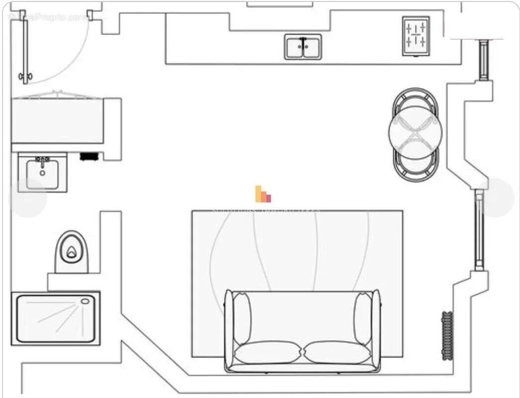 Appartement à PARIS-18E