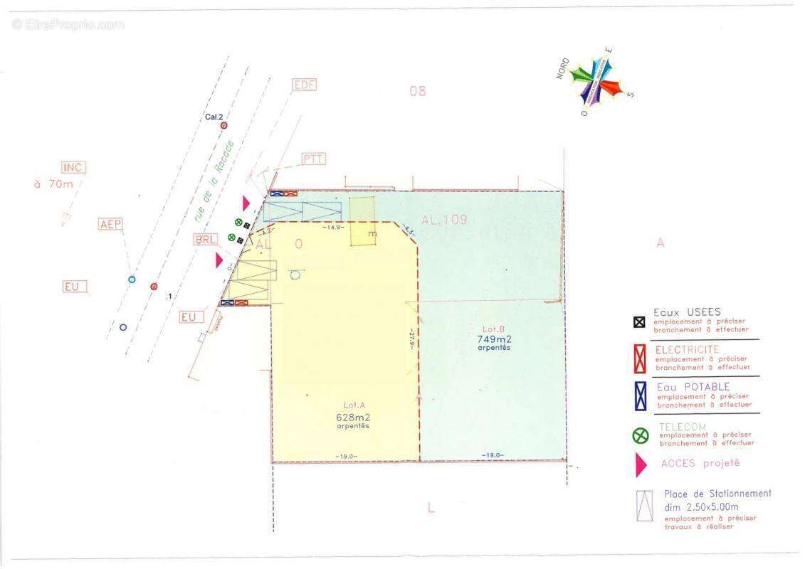 Terrain à LIGNAN-SUR-ORB