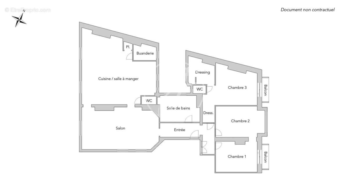 Appartement à PARIS-4E