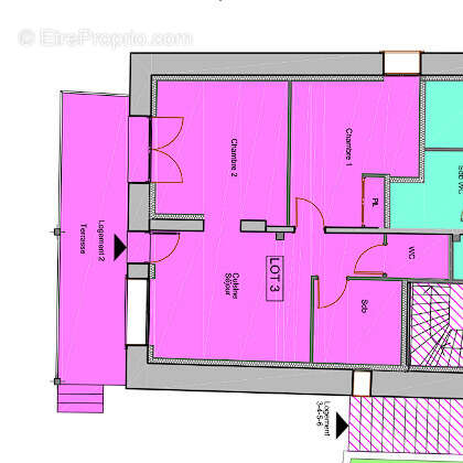 Appartement à POUILLEY-LES-VIGNES