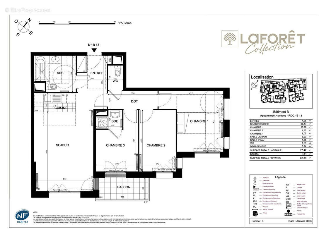 Appartement à ETAPLES