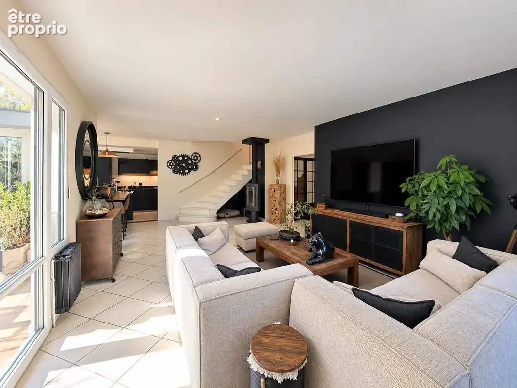 Demeure d'architecte contemporaine de 180 m2 avec grand jardin et piscine quartier recherché Senlis - photo 5
