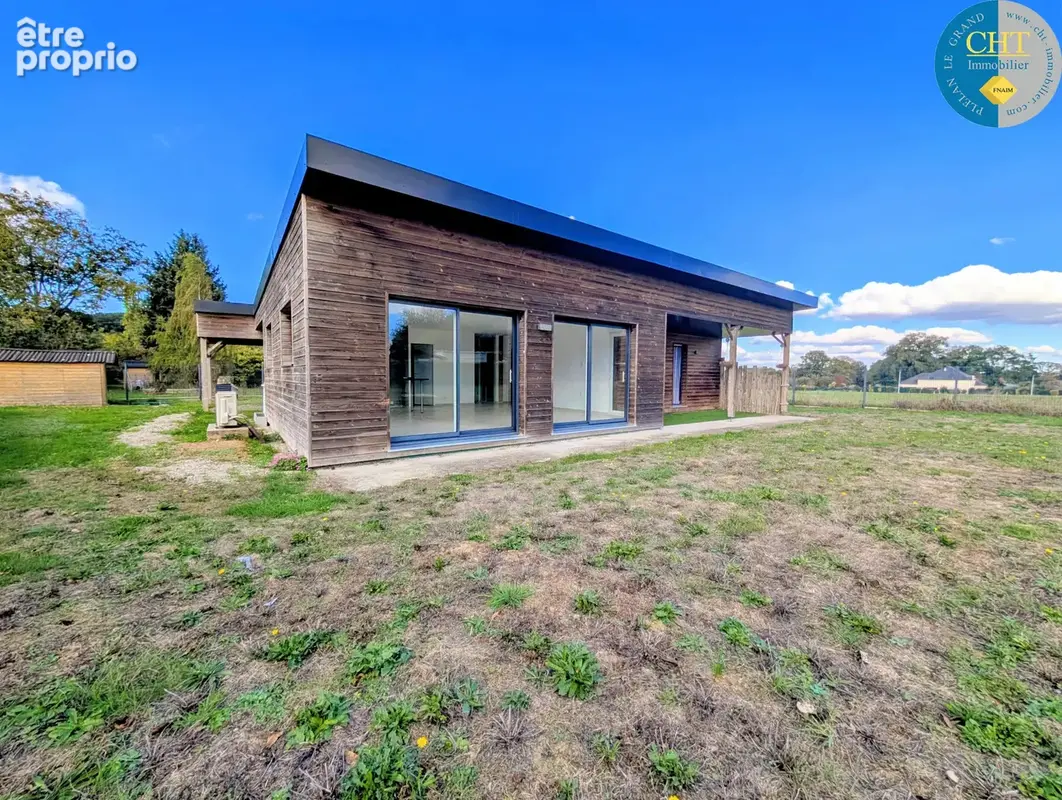 Maison de plain-pied en ossature bois (2017)   4 chambres à guer - bellevue (56380) avec cht immobilier - photo 27