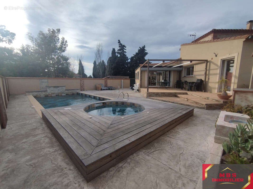 Cabestany- propriété d’exception avec seconde maison indépendante sur 100 m2 - photo 3