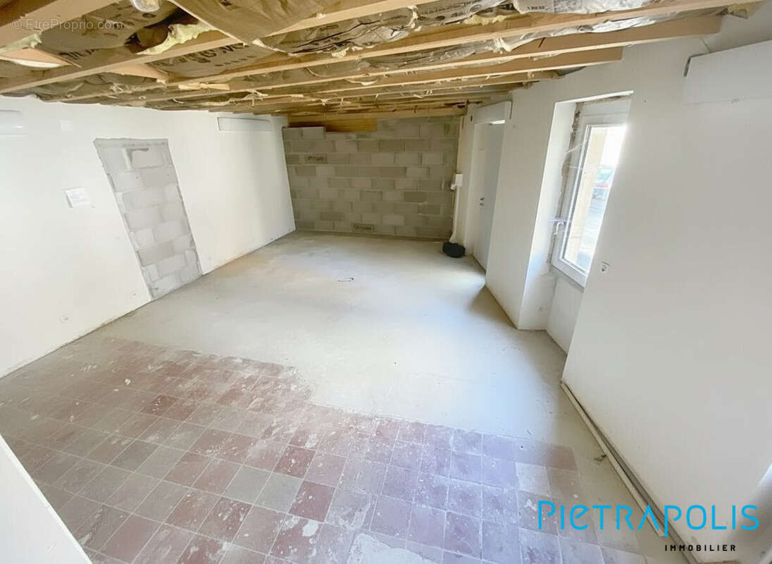 Pièce de vie RDC à rénover - Appartement à TARARE