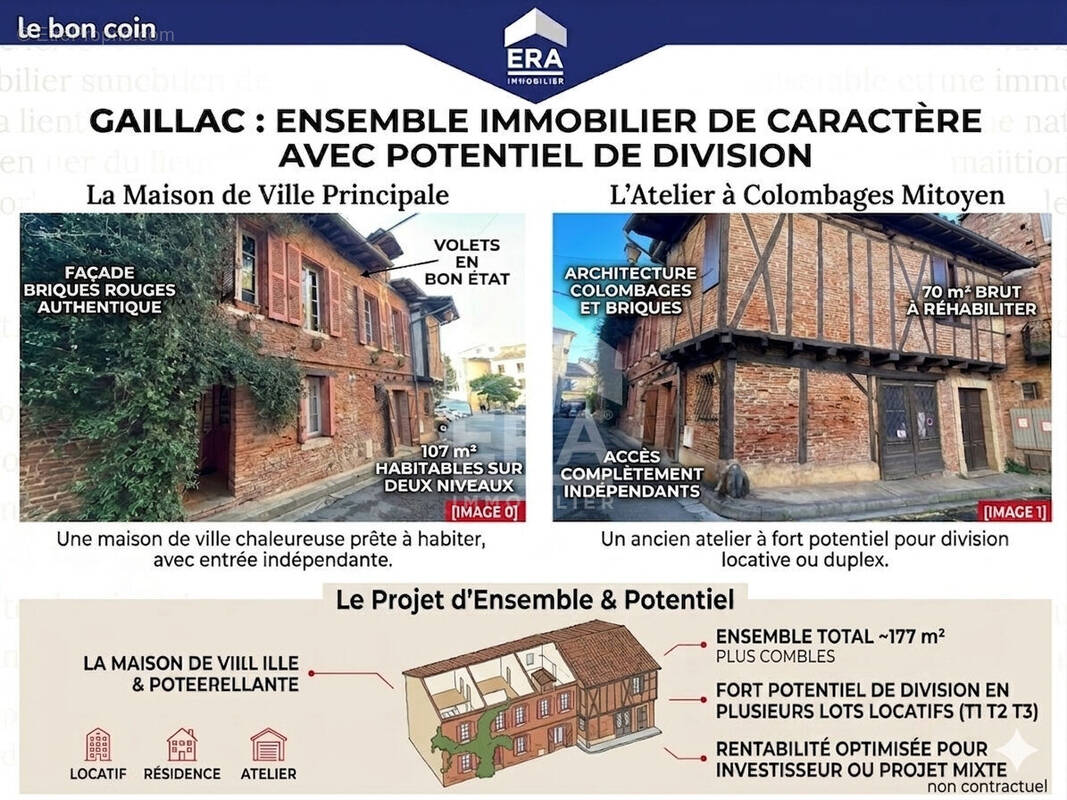 Maison à GAILLAC