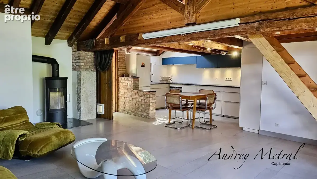 Maison en pierre avec piscine + terrain à vendre à SERRIERES EN CHAUTAGNE (73), 50 min de Genève et d'Annecy, 35 min d'Aix-les-B - photo 8