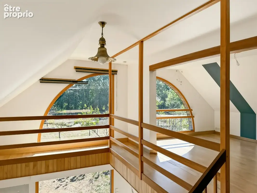 Missillac - maison de caractere aux volumes genereux - 4 a 5 chambres - grand parc - clos sans vis a vis - garage double - ateli - photo 2