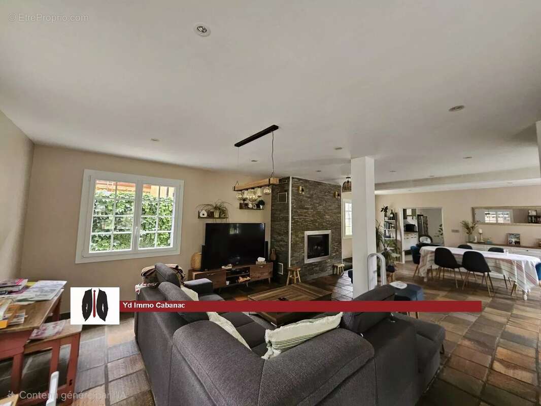 Maison en pierre 4 chambres 1 bureau – 200 m² – Terrain 1 300 m² - photo 4