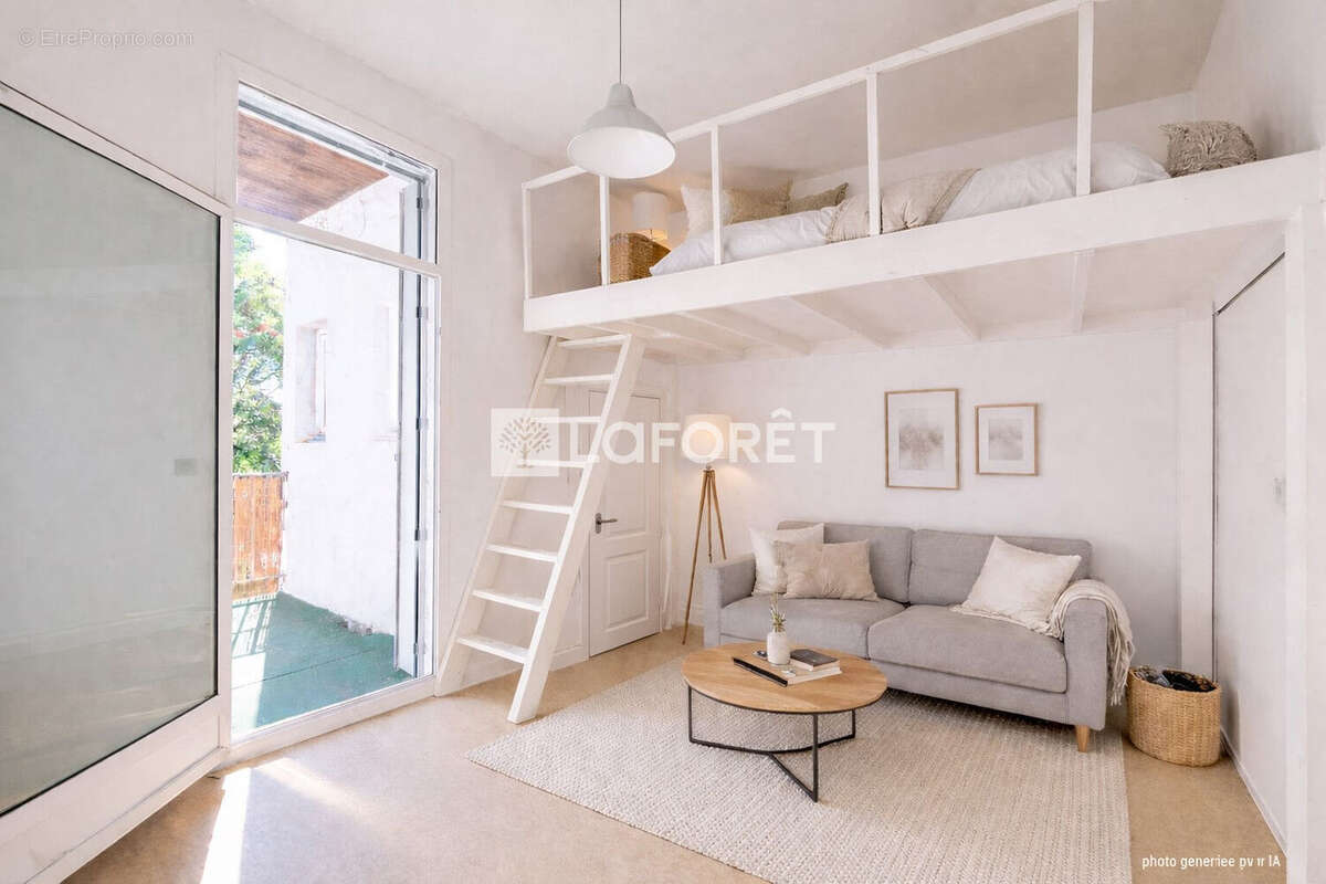 Appartement avec Terrasse à Bordeaux 1 pièce(s) 19.13 m2 - photo 3