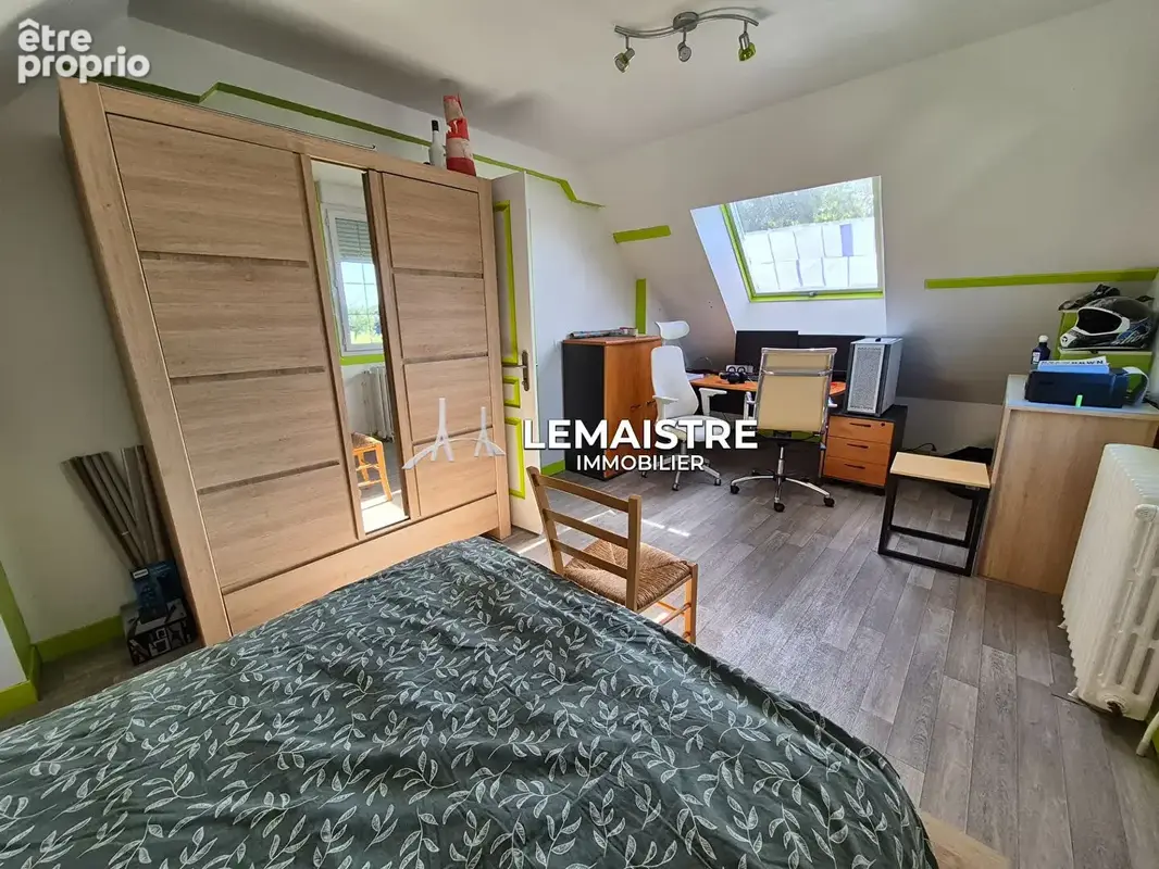 Maison à vendre - Secteur SANDOUVILLE - 71 m²  poss 90 m² - 2 chambres - Terrain - garage transformable en séjour - photo 9
