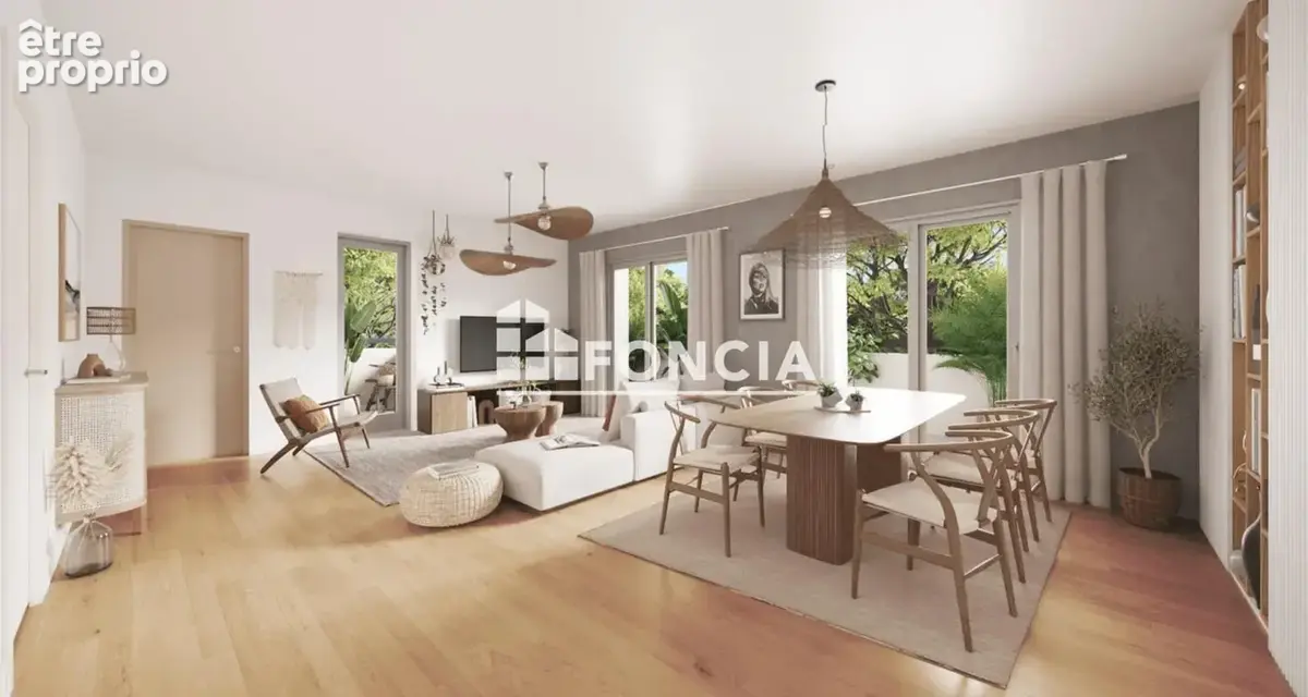 Grand T5 dans une très belle résidence quartier Gambetta - photo 3