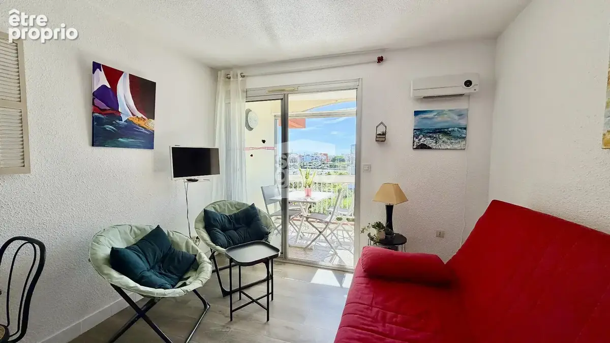 Réf : 2346 - Vente T2 vue Port, secteur Malfato au Cap d'Agde ! - photo 6
