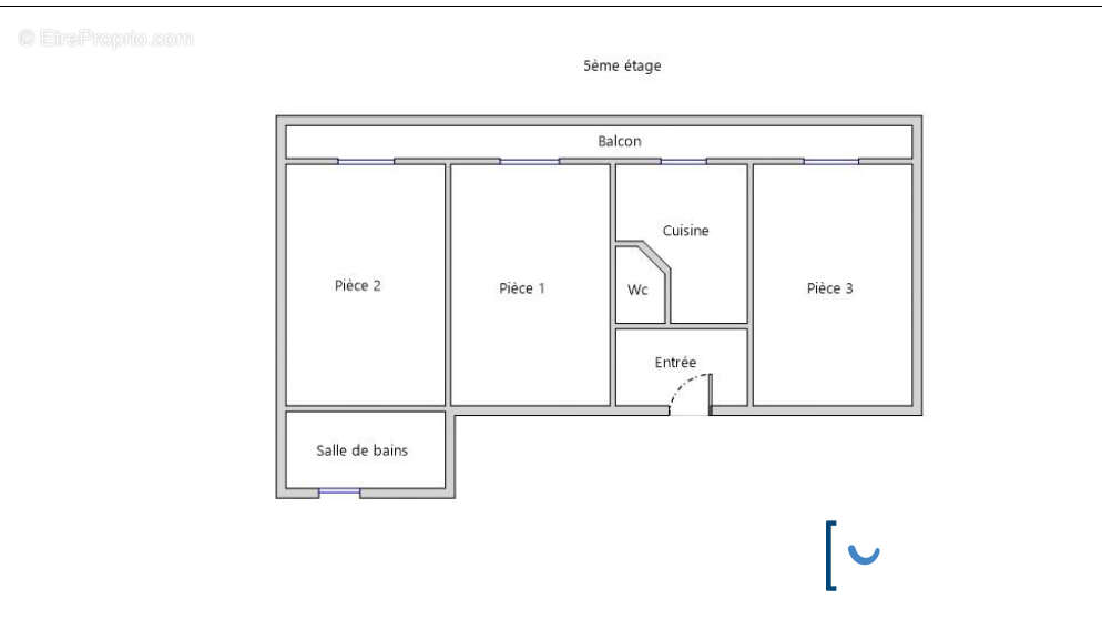 Appartement à PARIS-20E