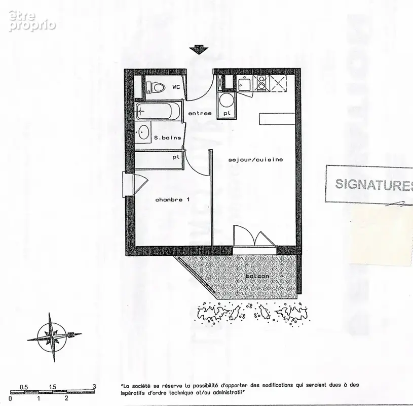 Appartement T2 - Terrasse - parking - photo 7